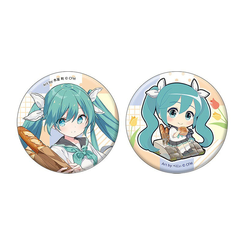 楽天市場】クラツクス 初音ミク 缶バッジ2個セット 115994 | 価格比較