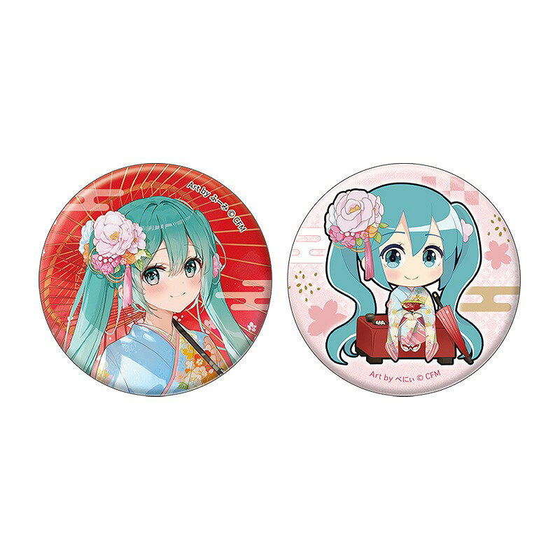 楽天市場】クラツクス 初音ミク 缶バッジ2個セット 115994 | 価格比較