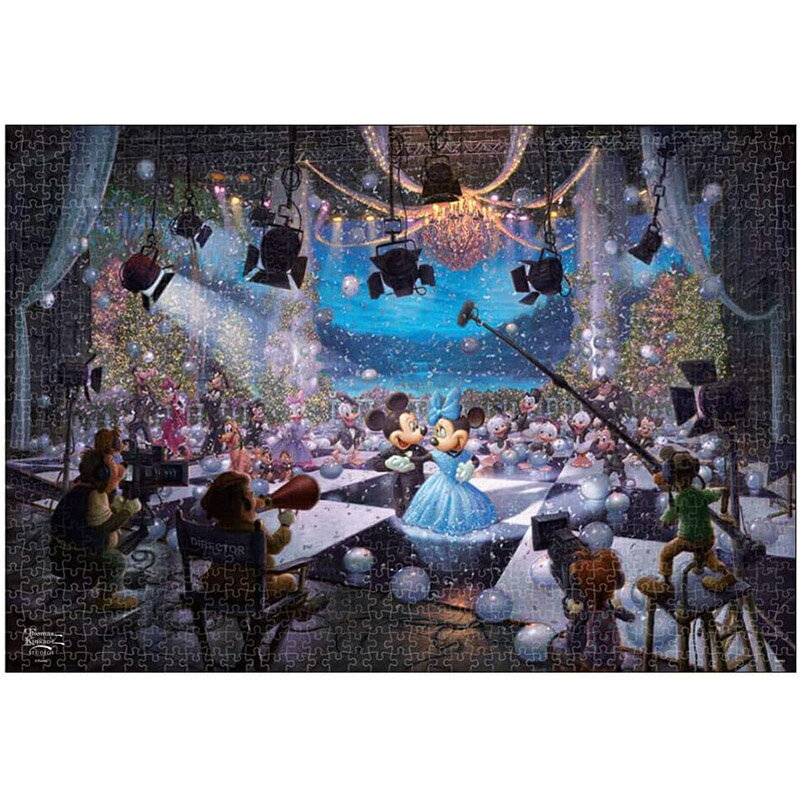 ディズニー　1000ピース ジグソーパズル　「ミッキーのスウィンギング・ナイト」 Amazon | 1000ピース ジグソーパズル ディズニー ミッキーの