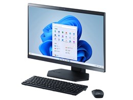 NEC|エヌイーシー デスクトップパソコン LAVIE A23 A2365/GAB ファインブラック PC-A2365GAB AMD Ryzen7 /メモリ:16GB /SSD:512GB /Windows11 Home /Office and Business /23.8型 /2023年5月モデル