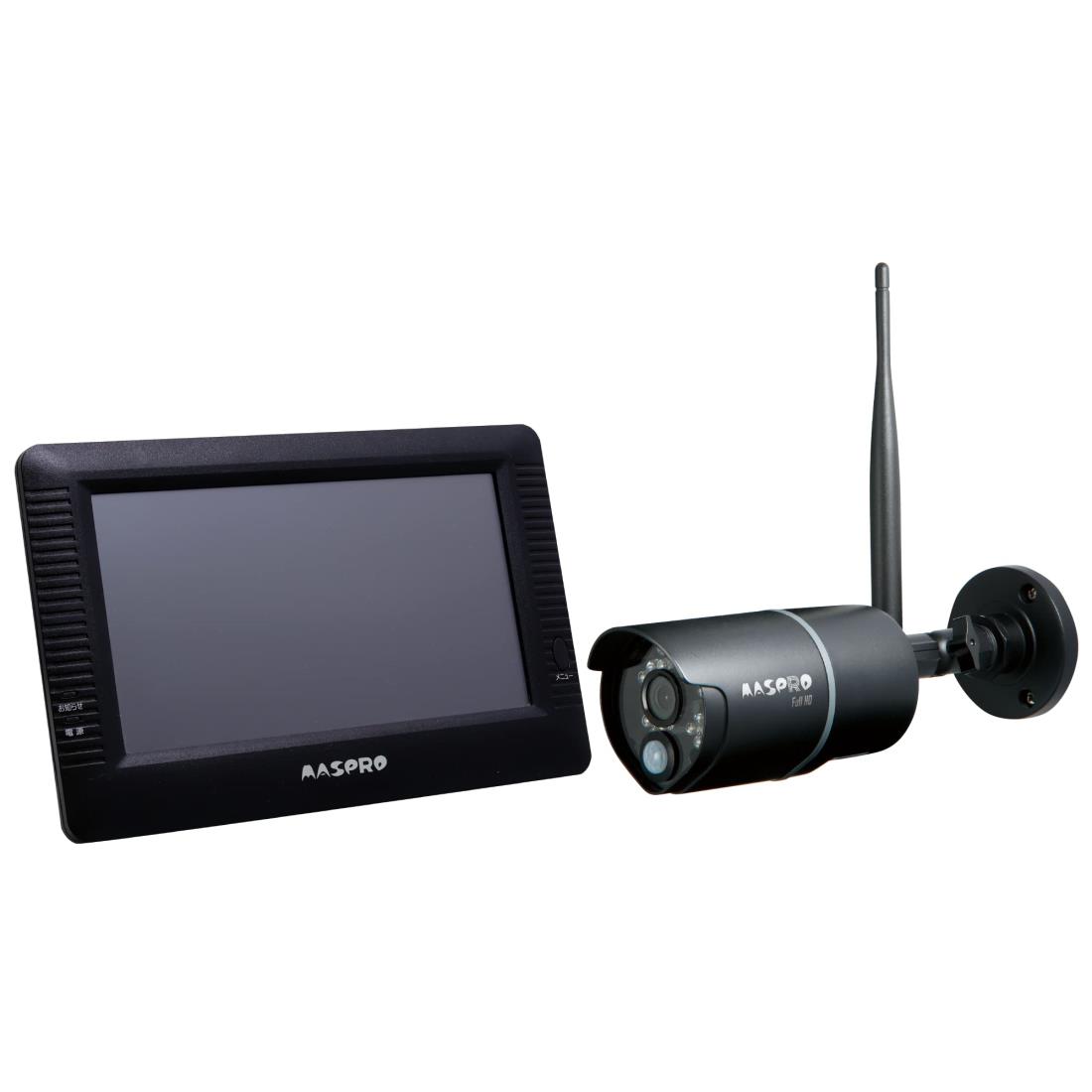 楽天市場】朝日電器 ELPA ワイヤレスカメラ モニターセット CMS