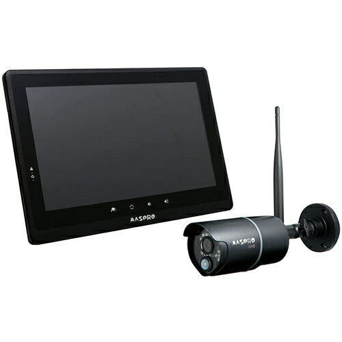 楽天市場】朝日電器 ELPA ワイヤレスカメラ モニターセット CMS-V4001