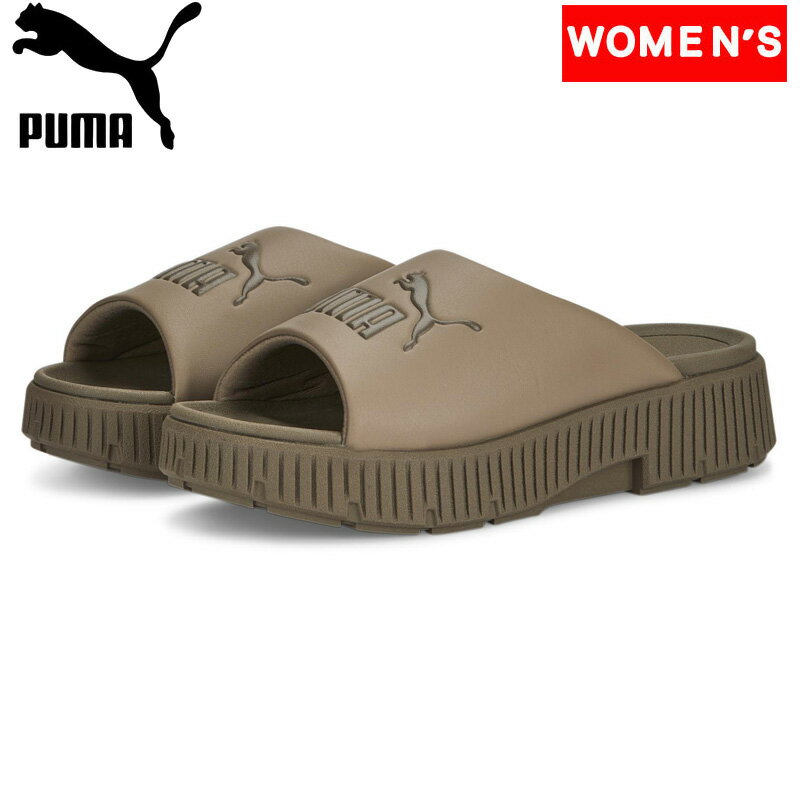 PUMA ウィメンズ ディナーラ スライド サンダル 388960 Totally Taupe 24
