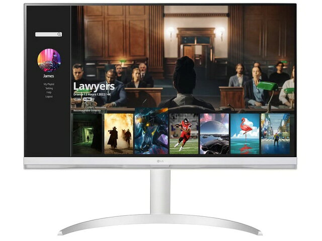 楽天市場】LG Electronics Japan LG SMART Monitor 31.5型 32SQ780S-W