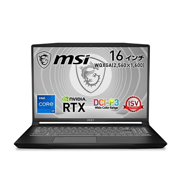 Windows10ハード　ゲーミングノート型PC本体 WF65 10TH-1216JP [MS-16R3](グレー) WF65-10TH-1216JP ゲーミングノートパソコン WF65 カーボン