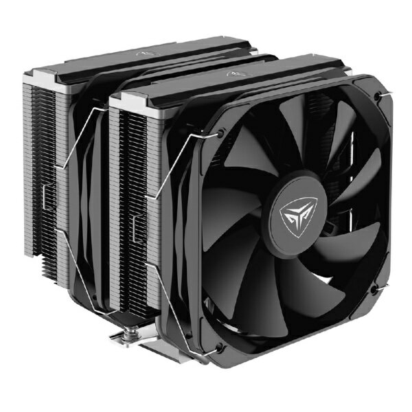 PCCOOLER｜ピーシークーラー CPUクーラー 130mmファンx2 LGA1200/115X/1700/1851/20XX・AM4/AM5 G6シリーズ ブラック G6-BK