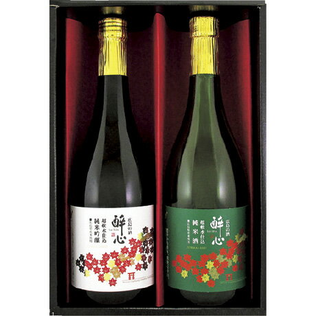 醉心山根本店 純米呑み比べ 醉心 超軟水仕込の粋 720X2