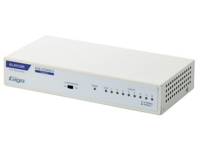 レイヤー2 Giga対応 アンマネージスイッチ EHB-UG2C08-S レイヤー2 Giga対応 アンマネージスイッチ - EHB-UG2C08-S