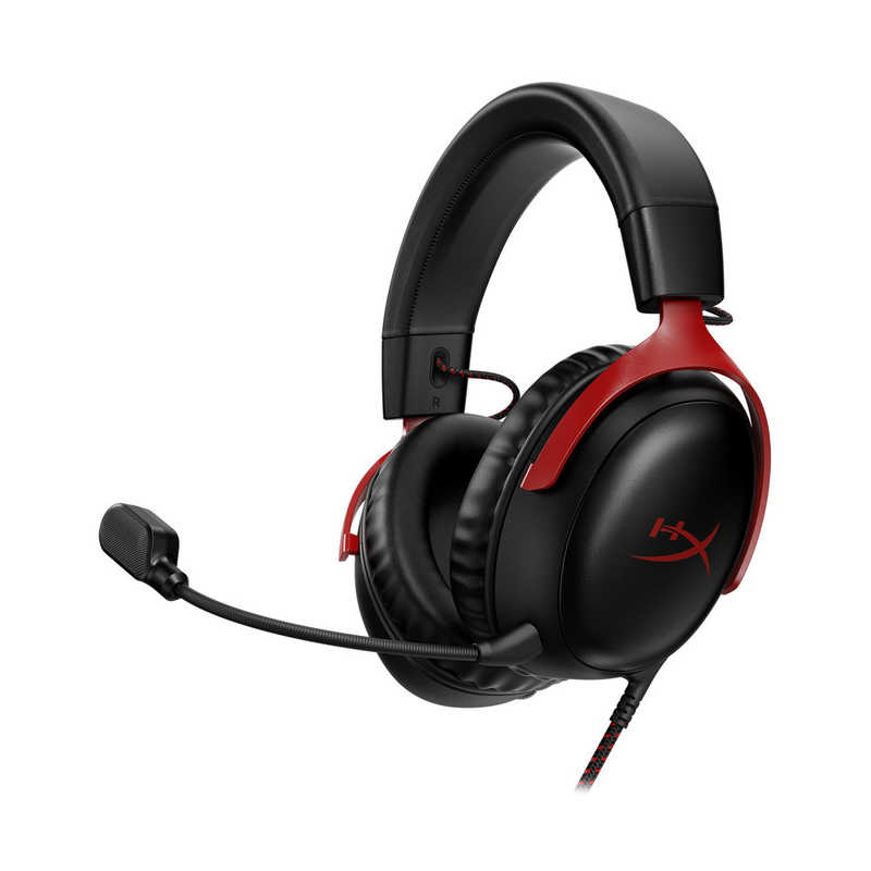 HyperX ゲーミングヘッドセット CLOUD III BLACK-RED