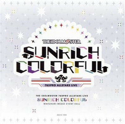 THE IDOLM＠STER 765PRO ALLSTARS LIVE SUNRICH COLORFUL コロムビア会場限定盤 THE IDOLM＠STER 765PRO ALLSTARS