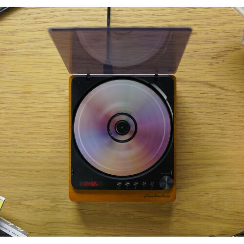 アマダナamadama CDプレイヤー　AM-PCD-101-S 楽天市場】amadana Amadana Music CDプレーヤー AM-PCD-101-S