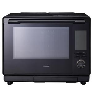 アイリスオーヤマ オーブンレンジ MS-F3002-B ブラック コンベクション スチームオーブンレンジ 30L タンク式 MS-F3002-B