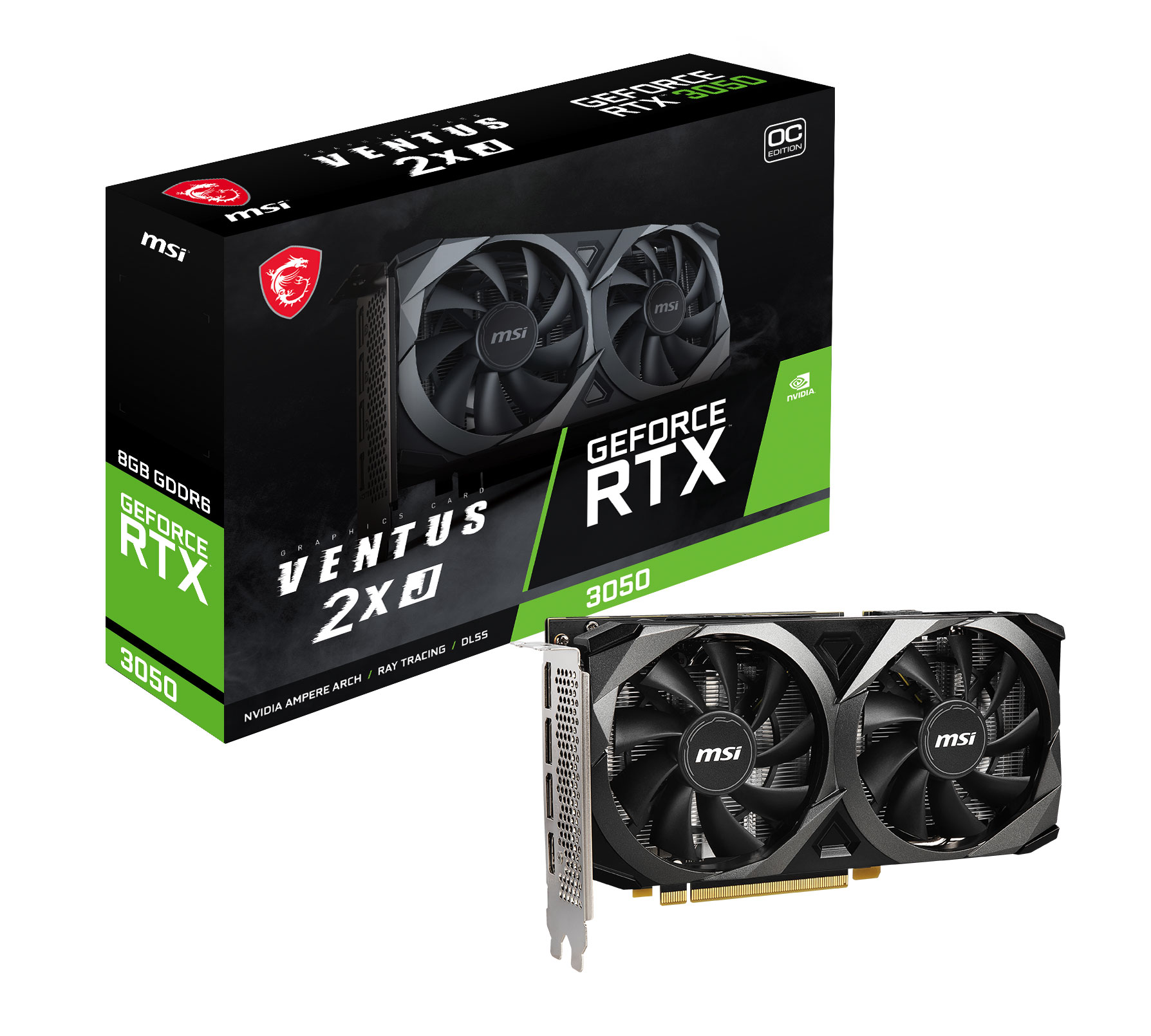 楽天市場】MSI グラフィックボード GEFORCE RTX 5050 8G VENTUS 2X