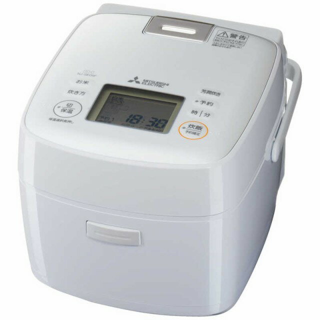 MITSUBISHI NJ-VE10F 炊飯器 ホワイト MITSUBISHI NJ-VE10F 炊飯器 ホワイト NJ-VE10F-W｜三菱電機WIN2K