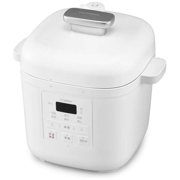 エムケー精工 電気圧力鍋 ヘルシーマルチポット ホワイト EA-130W Amazon | エムケー精工 電気圧力鍋 3L 3〜4人前 ヘルシーマルチ