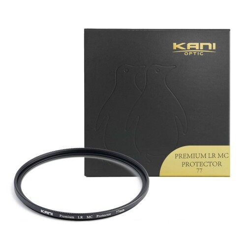 KANI 保護フィルター プレミアムプロテクター 77mm / レンズ保護フィルター 低反射0.2% 薄枠 撥水 撥油 防汚 帯電防止 ナノコーティング