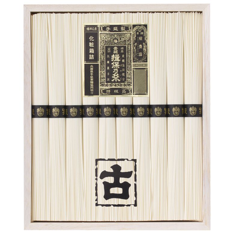 楽天市場】菅哉物産 菅谷物産 揖保乃糸 特級古 HKD-25A | 価格比較