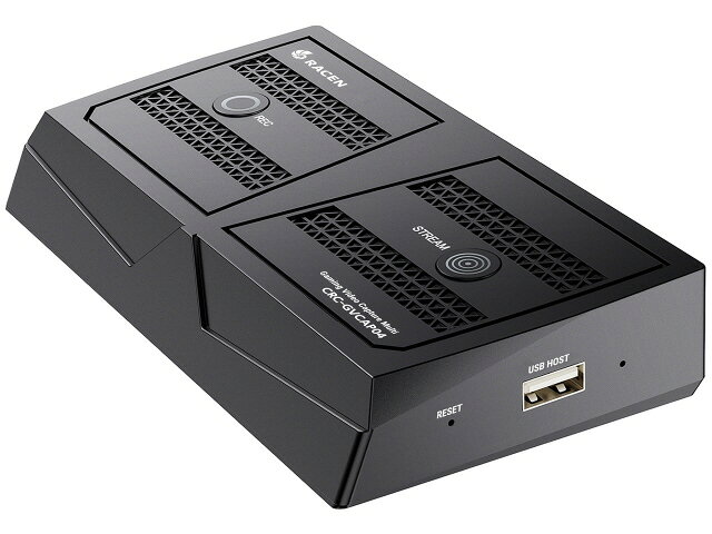 美品 センチュリー RACEN CRC-GVCAP05 ゲーム用ビデオキャプチャ RACEN ゲーミングビデオキャプチャ Higher CRC-GVCAP05 - RACEN