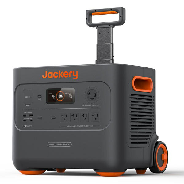 ☆未使用品☆Jackeryジャクリポータブル電源 300Plus JE-300B 大好評販売中のJackery ポータブル電源 300Plus、100Wソーラー