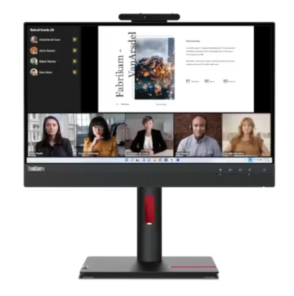 レノボ・ジャパン 12N9GAR1JP ThinkCentre Tiny-in-One 22 Gen 5 タッチ対応モデル 21.5型/ タッチパネル/ 1920×1080/ DisplayPort x1、HDMI x1/ 黒/ ステレオスピーカー 内蔵 3W x2