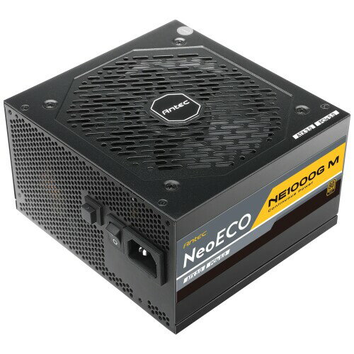 ANTEC PC電源 NeoECO ブラック NE1000G-M-ATX3.0 1000W /ATX /Gold