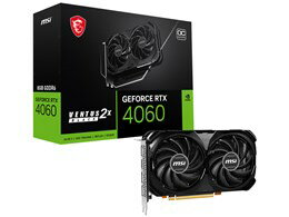 MSI グラフィックスカード GeForce RTX 4060 VENTUS 2X BLACK 8G OC