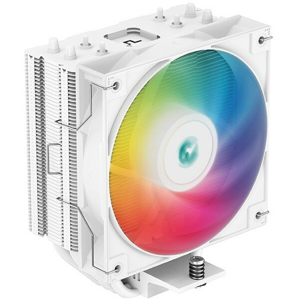 DEEPCOOL｜ディープクール CPUクーラー 120mmファン LGA1700/1200/1155/1151/1150・AM5/AM4 AG400 WH ARGB ホワイト R-AG400-WHANMC-G-2