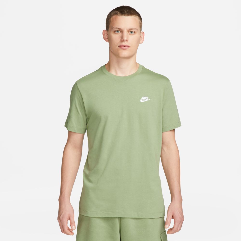 NIKE ナイキ クラブ 半袖Tシャツ メンズ カジュアル/スポーツウェア XL 386 オイルグリーン NJP-AR4999-386