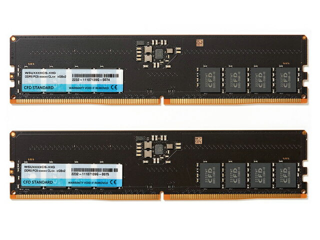 CFD STANDARD DDR5-5600 16GBx2メモリキット Amazon | CFD販売 ノートPC用メモリ DDR5-5600 16GB×2枚 (32GB