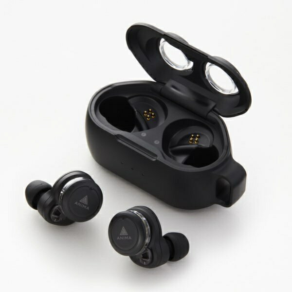 【美品】ANIMA ANW01 ワイヤレスイヤホン ブラック ANW01 Graphite | ANIMA