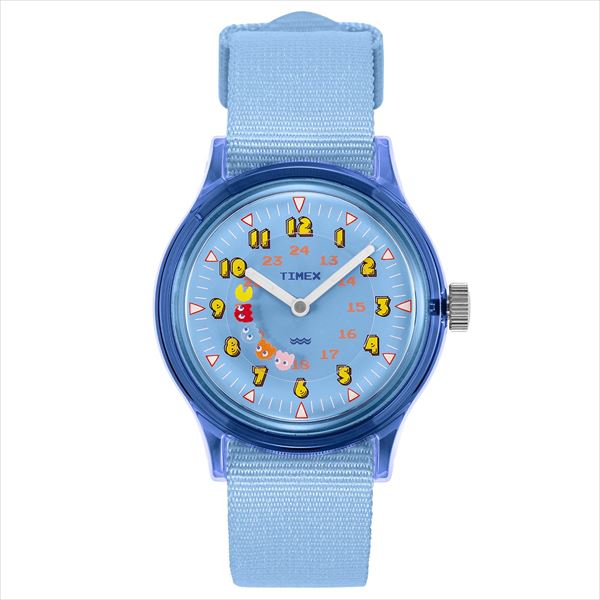 TIMEX｜タイメックス パックマン キャンパー PAC MAN Camper 1年保証 ブルー TW2V94000