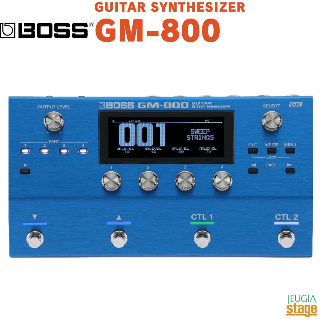 BOSS 【秋のSUPER SALE】GM-800 [Guitar Synthesizer] ギターシンセ ボス