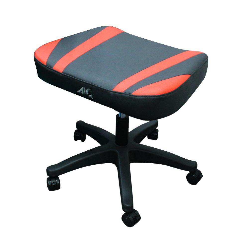 ALLONE｜アローン ゲーミングオットマン W530xD430xH500mm レッド＆ブラック ALG-GMORAK