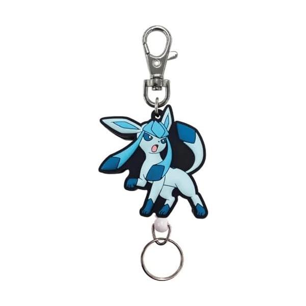 ポケットモンスター キーリング ラバーリールキーホルダー グレイシア N ポケモン エスケイジャパン 鍵ホルダー