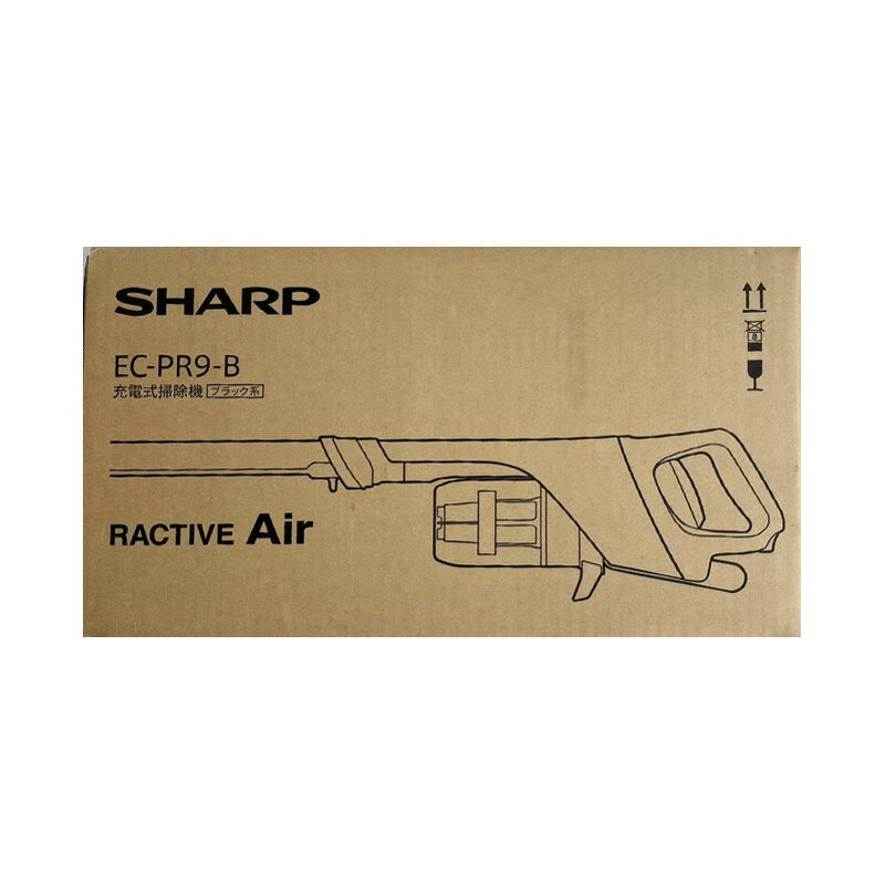 楽天市場】シャープ SHARP コードレススティッククリーナー EC-FR10-B