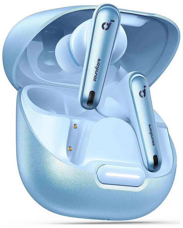 soundcore イヤホン LIBERTY 4 NC LIGHT BLUE