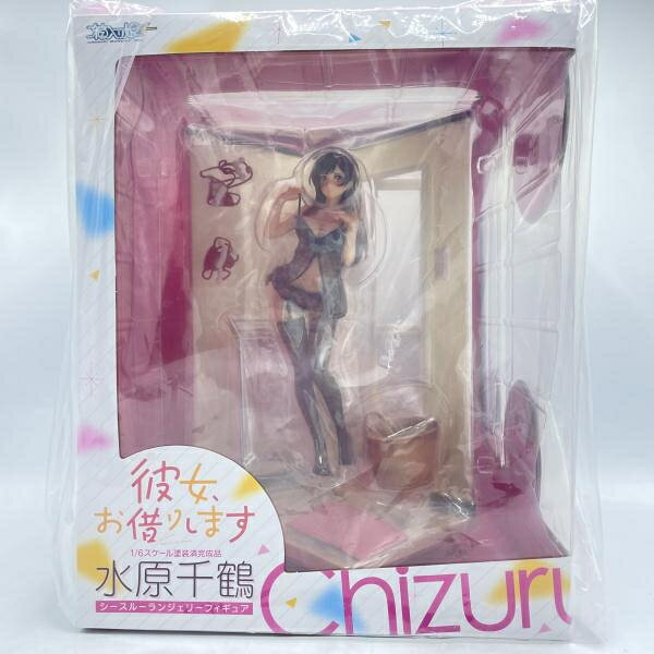 彼女、お借りします　水原千鶴　メイドdeおそうじフィギュア 1/6　箱入り娘 楽天市場】箱入り娘 彼女、お借りします 水原千鶴 メイドビキニde