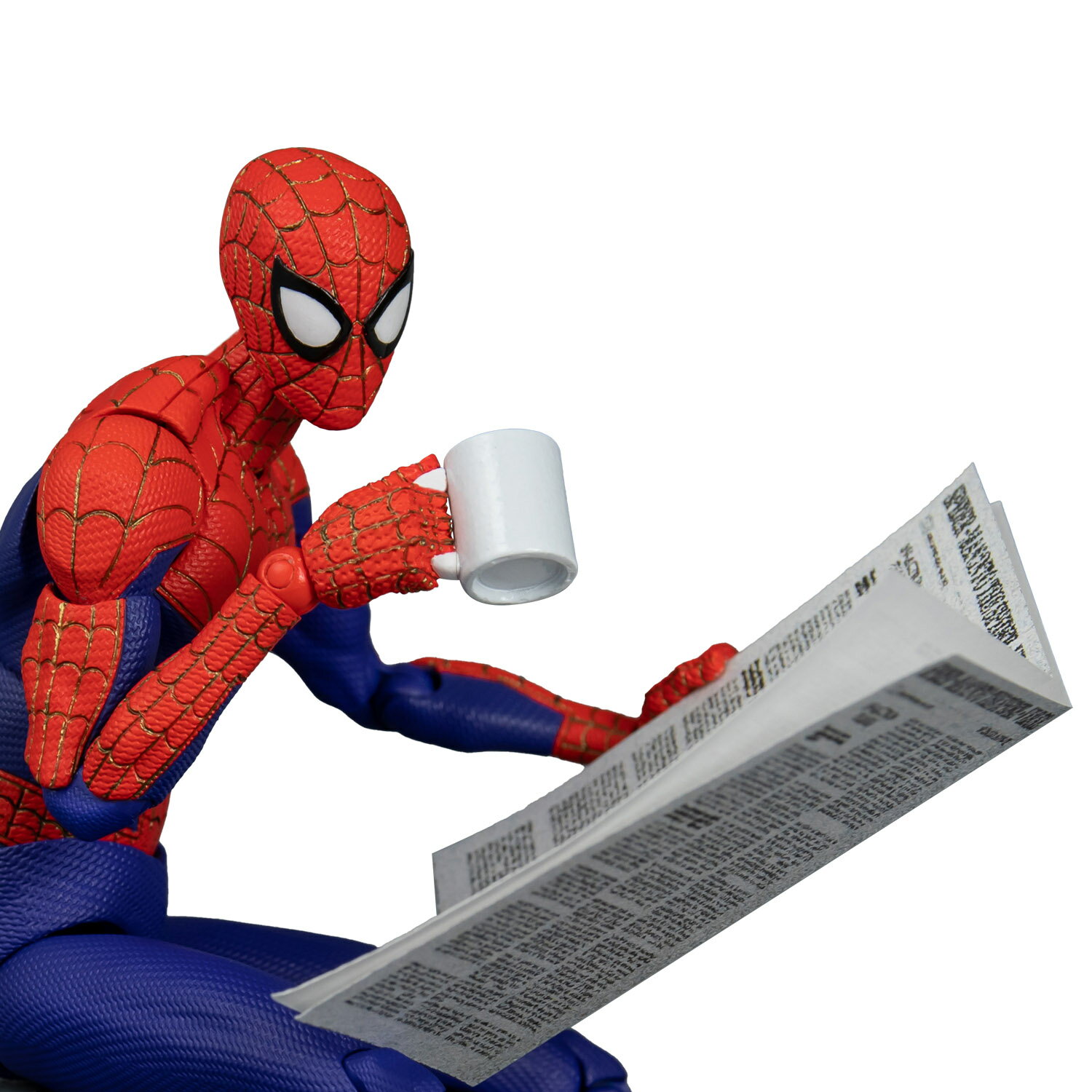 千値練 スパイダーマン:スパイダーバース ピーター・B・パーカー フィギュア Amazon.co.jp: 千値練(Sentinel) スパイダーマン：スパイダーバース SV