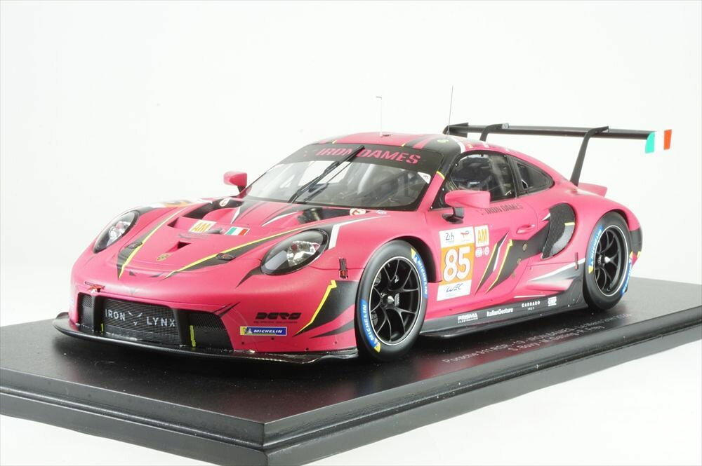 楽天市場】スパーク 1/18 Porsche 911 RSR - 19 No.85 IRON DAMES 24H