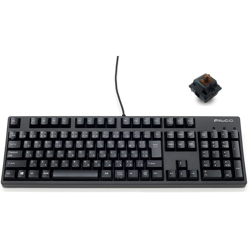 楽天市場】ダイヤテック FILCO キーボード FKB108Z/JB | 価格比較