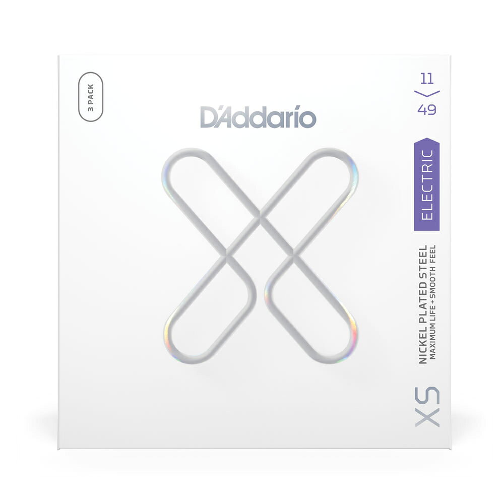 D’Addario｜ダダリオ ギター用コーティング弦 Medium 011-049 XSE1149-3P