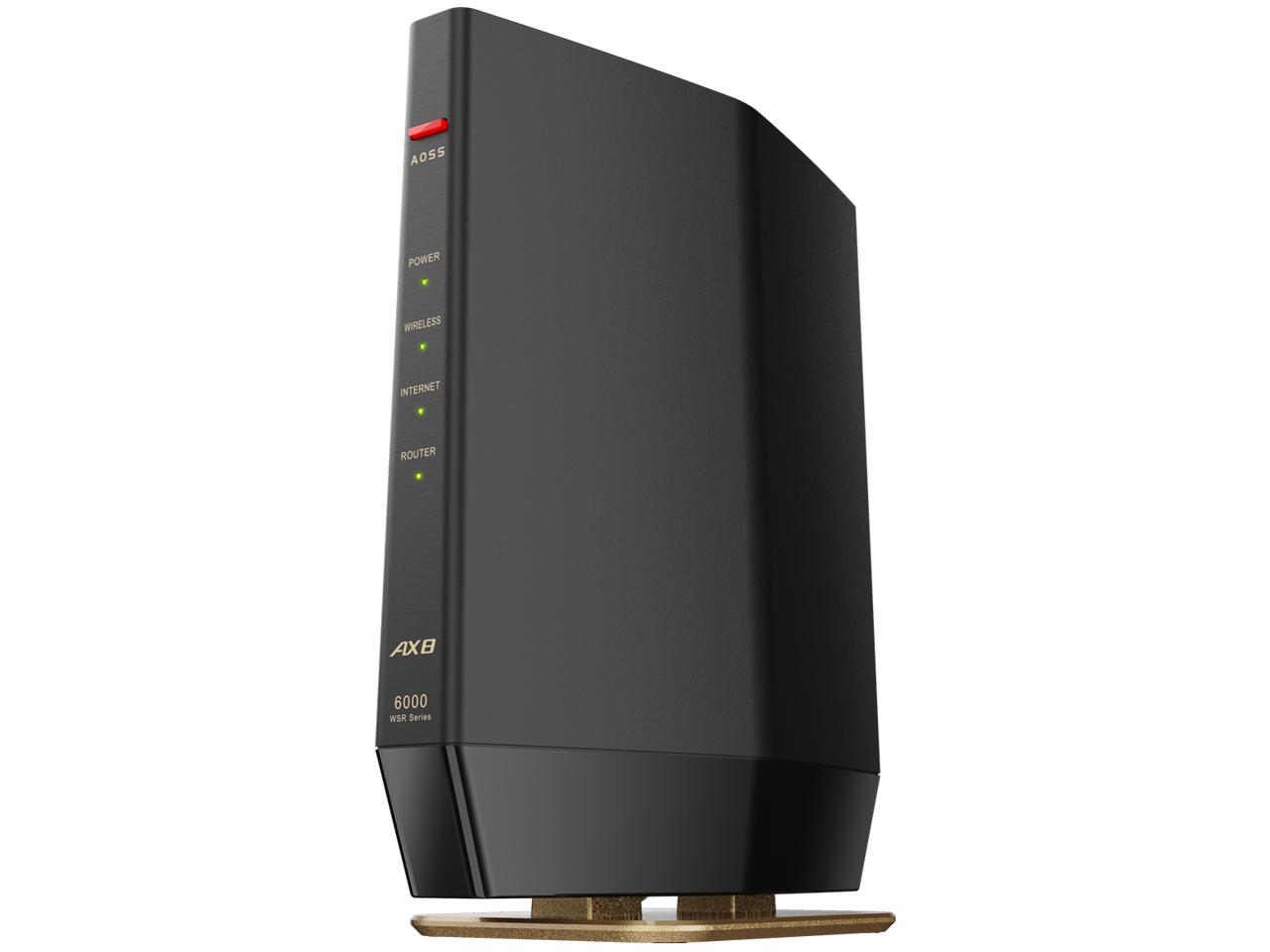 BUFFALO Wi-Fiルーター WSR-6000AX8P-MB
