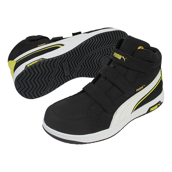 プーマ PUMA 安全靴 AIRTWIST 2.0 BLACK MID H&L 24.0 #63.203.0