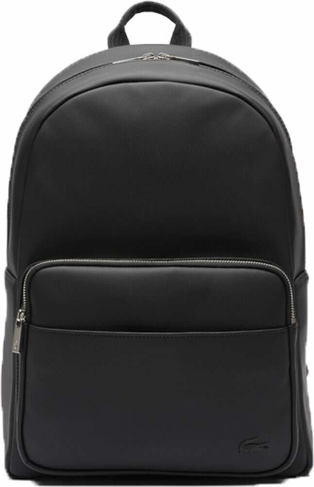 ラコステ メンズクラシック ポケットバックパック ブラック 30×44×14cm #NH4430HC-000 BACKPACK / MENS CLASSIC LACOSTE