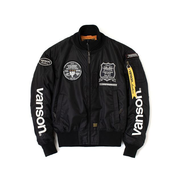 楽天市場】オールドネイビー VANSON バンソン MA-1ジャケット サイズ