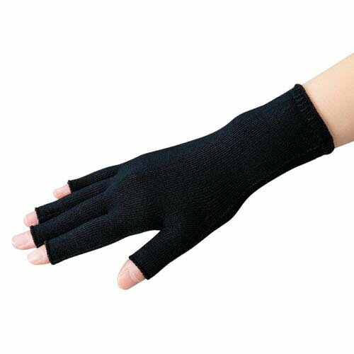 F638-970L-23-90 弾性グローブ 黒