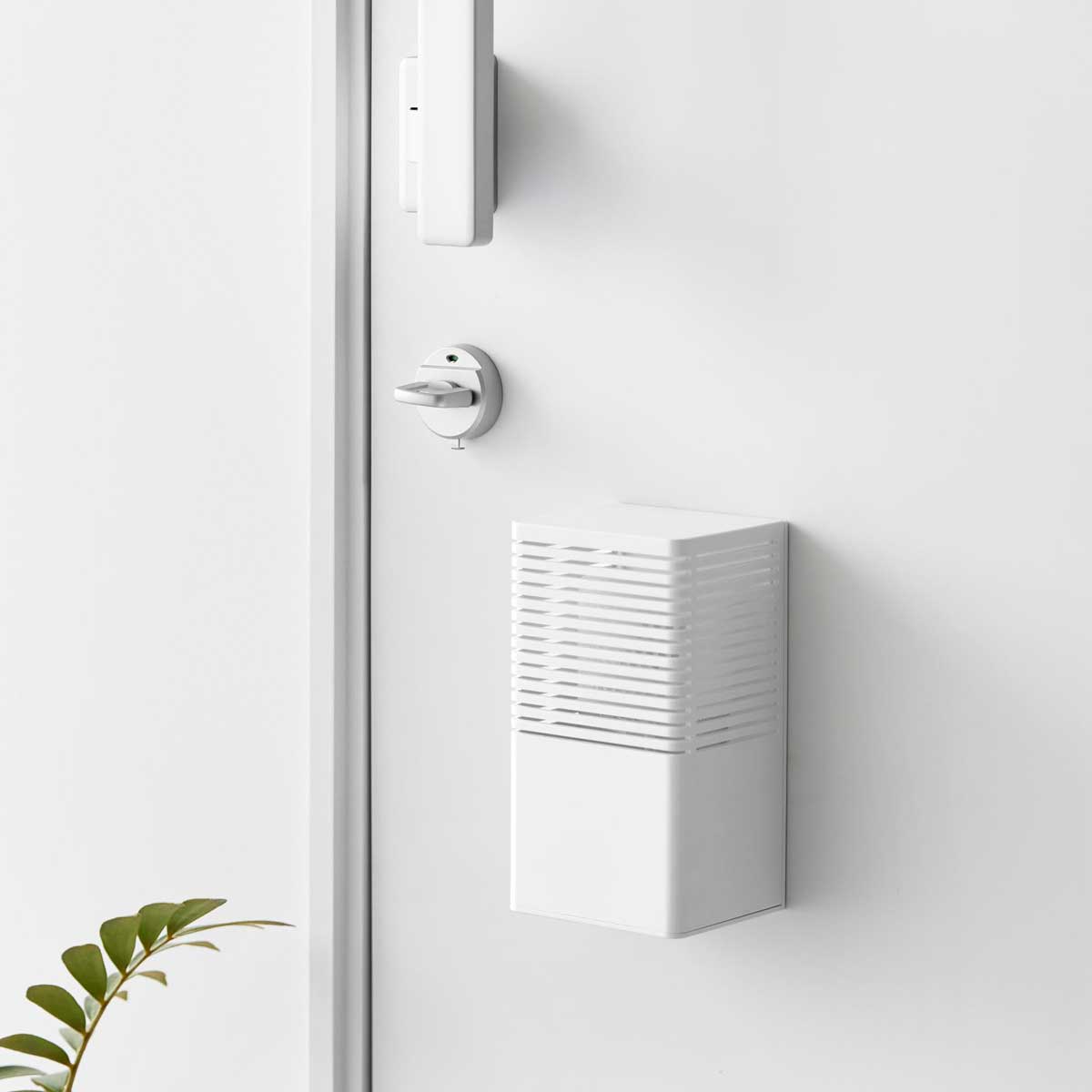 山崎実業 マグネット消臭剤ケース タワー L ホワイト 3663