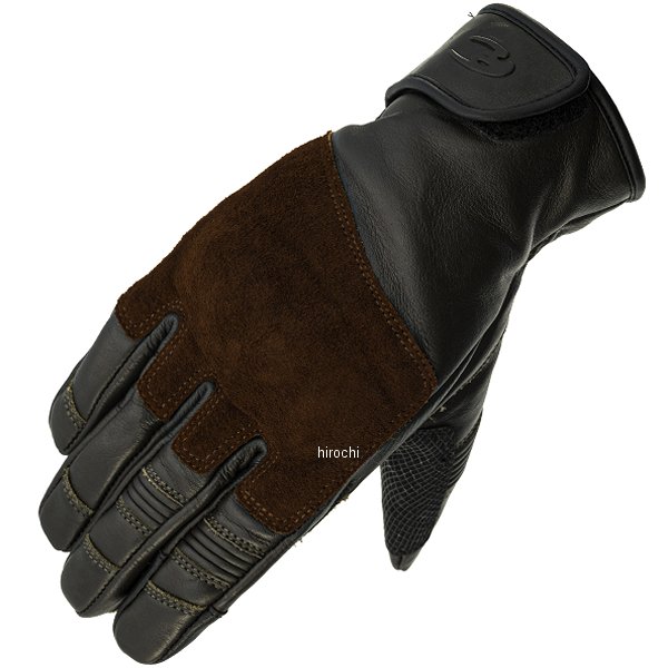 コミネ Komine GK-849 Leather Winter Gloves Z series Black Brown XL 06-849/BK.BR/XL