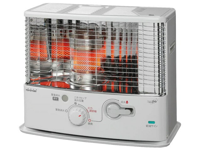 TOYOTOMI 石油ストーブ RB-G25N Amazon | toyotomi 対流型石油ストーブ ホワイト RB-G25N