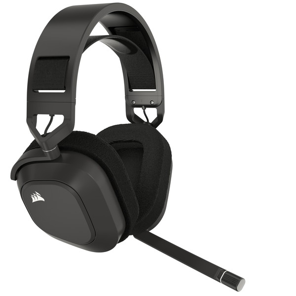 CORSAIR HS80 MAX WIRELESS Steel Gray ゲーミングヘッドセット CA-9011295-AP
